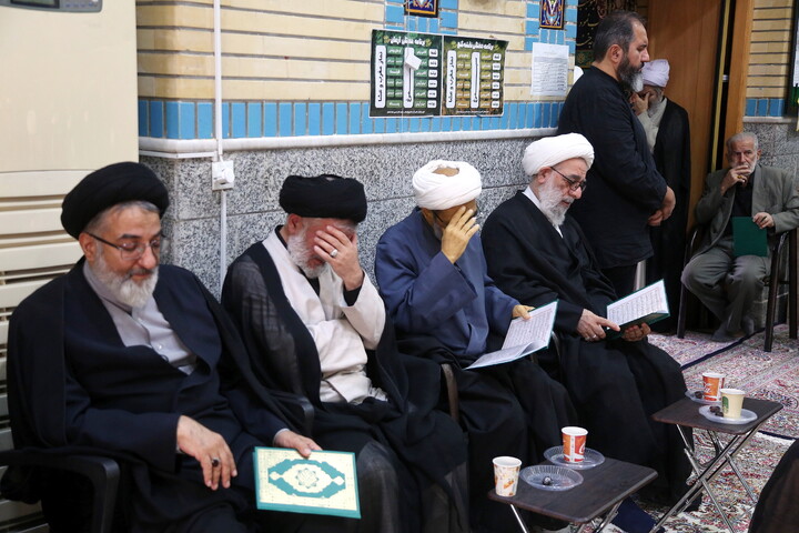 تصاویر/ مراسم ختم حاج وحید مقیمی حاجی