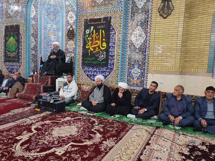 تصاویر | مراسم عزاداری ایام فاطمیه در شهرستان لیلان