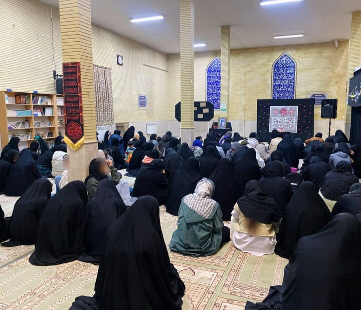 تصاویر | مراسم عزاداری ایام فاطمیه در دانشگاه شهید مدنی آذربایجان