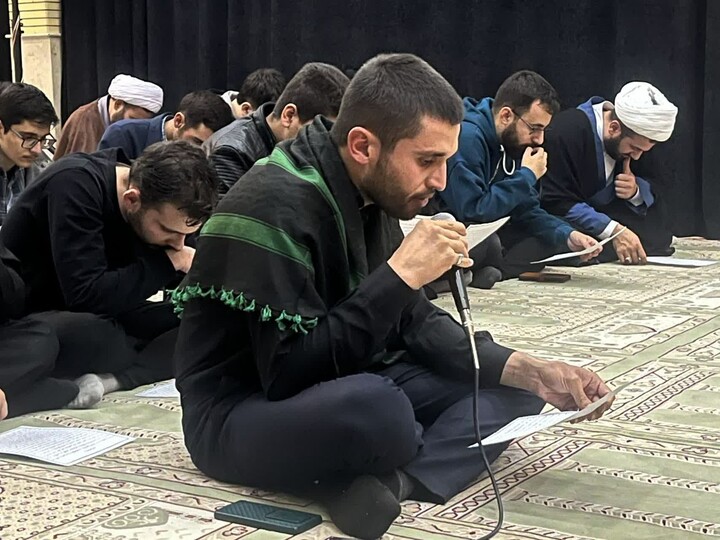 تصاویر | مراسم عزاداری ایام فاطمیه در دانشگاه شهید مدنی آذربایجان