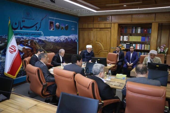 تصاویر/ دیدار رئیس جمهور با علما و روحانیون استان کردستان