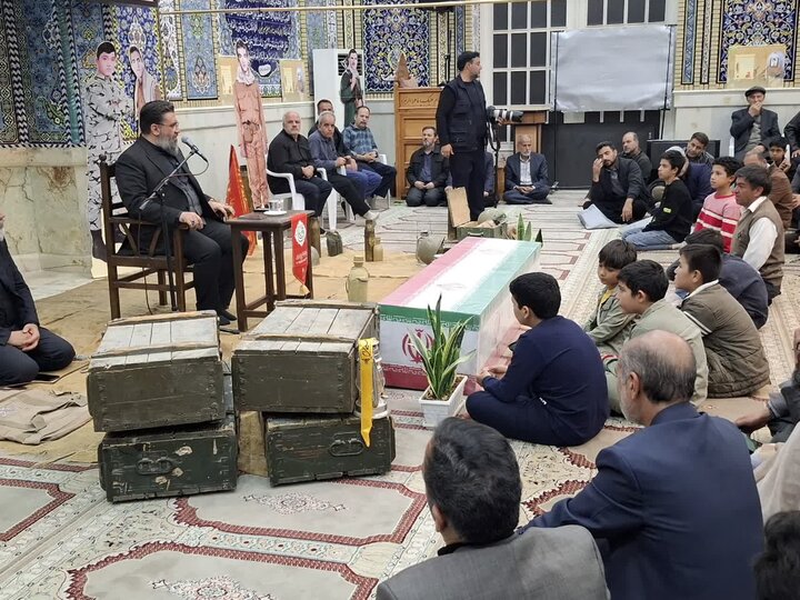 تصاویر/ یادواره شهدای استرک کاشان