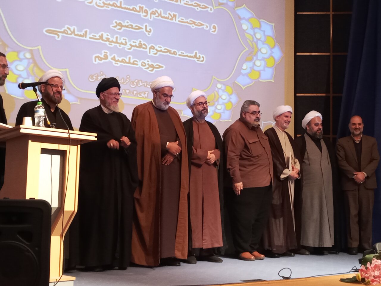 مراسم تکریم ومعارفه ریاست دفترتبلیغات اسلامی خراسان رضوی