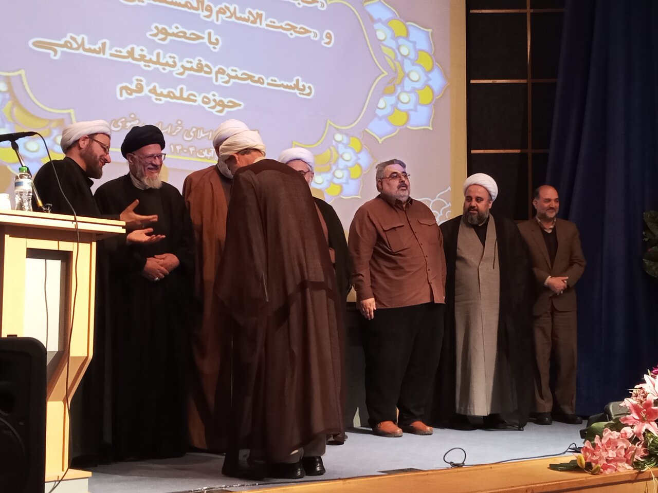 مراسم تکریم ومعارفه ریاست دفترتبلیغات اسلامی خراسان رضوی