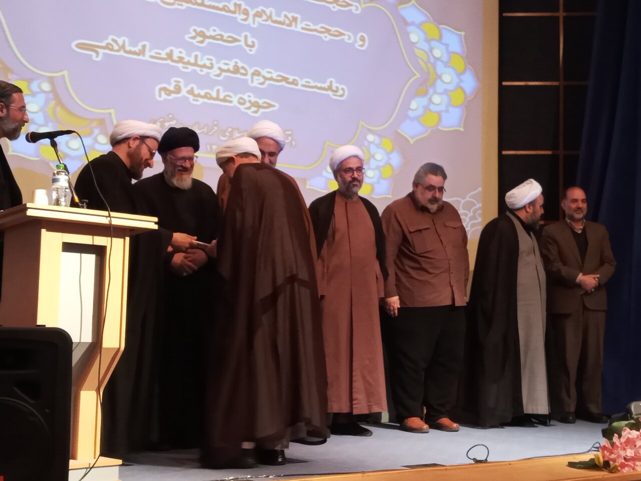 مراسم تکریم ومعارفه ریاست دفترتبلیغات اسلامی خراسان رضوی