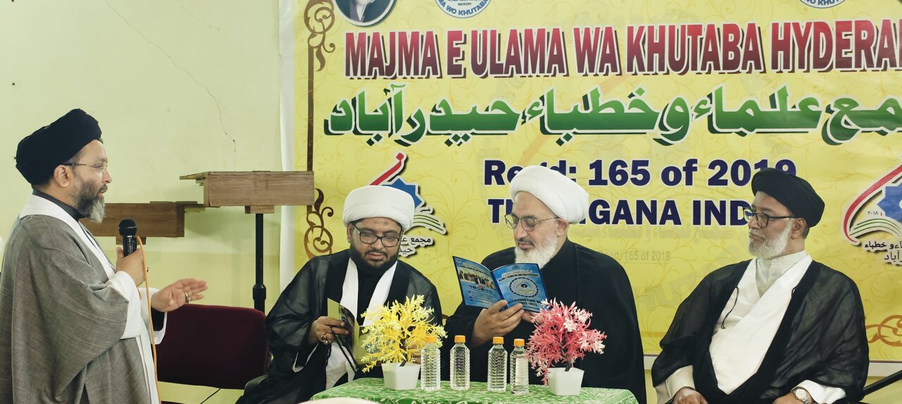 استقبال مجمع علما و خطبای هند  از نماینده مقام معظم رهبری