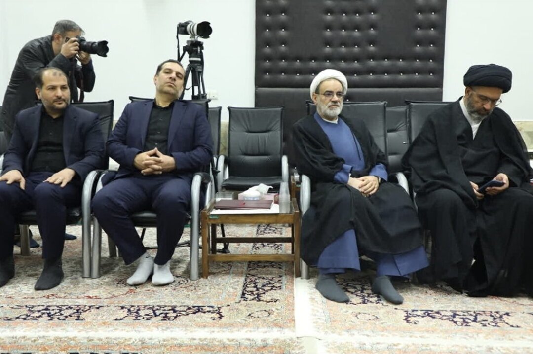 تصاویری از دیدار آیت‌الله سعیدی