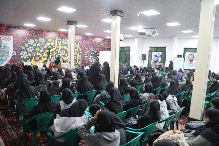 تصاویر / برگزاری مراسم یادواره شهدا به همت دبیرستان نمونه دولتی شهید حجه فروش