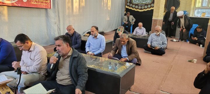 تصاویر/ برگزاری مراسم دعای ندبه در گلزار شهدای سعدآباد