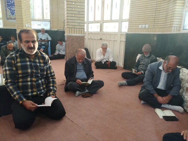 تصاویر/ برگزاری مراسم دعای ندبه در گلزار شهدای سعدآباد