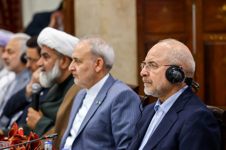 تصاویر/نشست صمیمی قالیباف با اندیشمندان دینی، اساتید دانشگاه و نخبگان سیاسی، فرهنگی و اجتماعی پاکستان - اسلام‌آباد