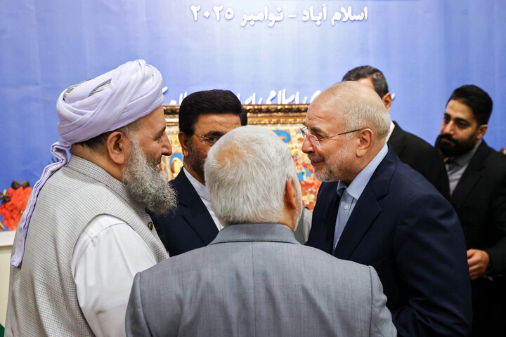 تصاویر/نشست صمیمی قالیباف با اندیشمندان دینی، اساتید دانشگاه و نخبگان سیاسی، فرهنگی و اجتماعی پاکستان - اسلام‌آباد