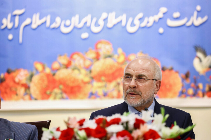 تصاویر/نشست صمیمی قالیباف با اندیشمندان دینی، اساتید دانشگاه و نخبگان سیاسی، فرهنگی و اجتماعی پاکستان - اسلام‌آباد