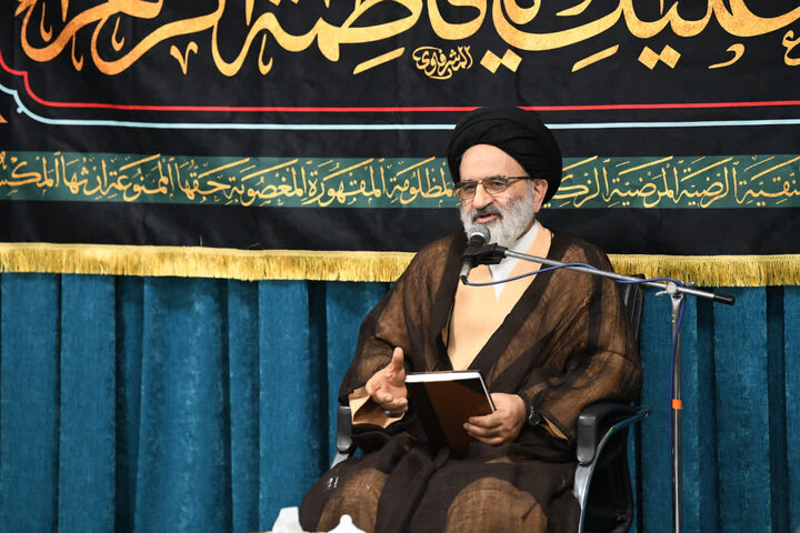 تصاویر/ مراسم سوگواری ایام فاطمیه در دفتر نماینده ولی فقیه در آذربایجان غربی