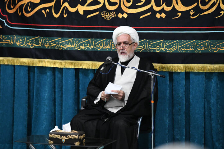 تصاویر/ مراسم سوگواری ایام فاطمیه در دفتر نماینده ولی فقیه در آذربایجان غربی