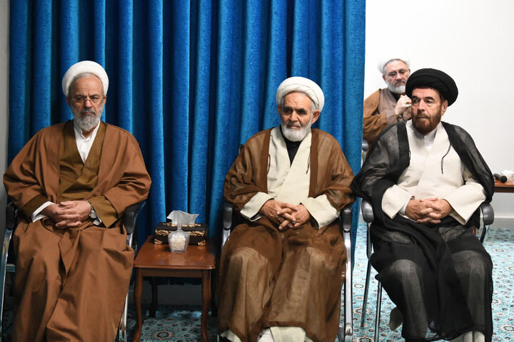 تصاویر/ مراسم سوگواری ایام فاطمیه در دفتر نماینده ولی فقیه در آذربایجان غربی