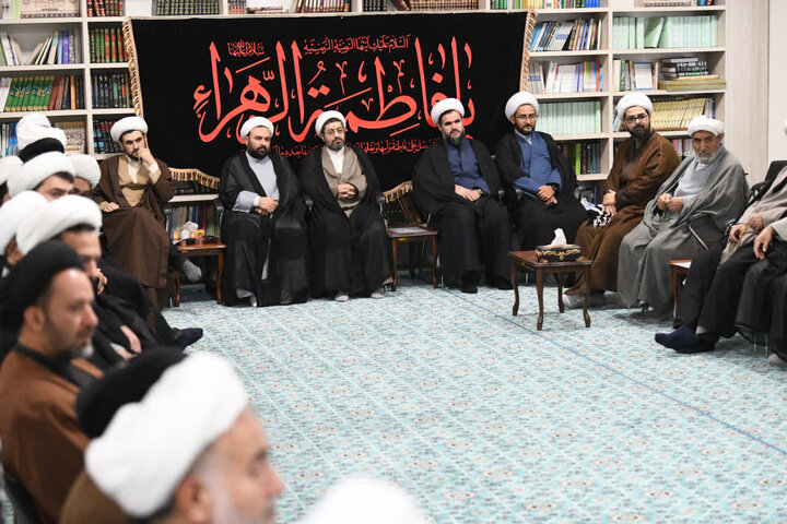 تصاویر/ مراسم سوگواری ایام فاطمیه در دفتر نماینده ولی فقیه در آذربایجان غربی