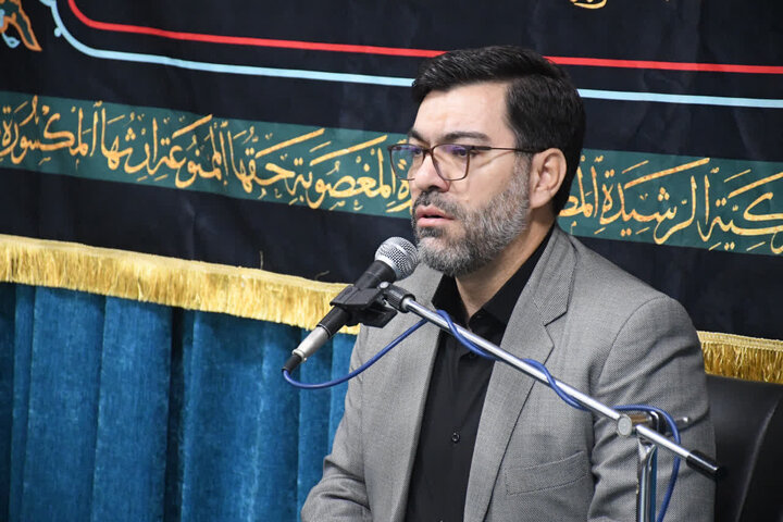 تصاویر/ مراسم سوگواری ایام فاطمیه در دفتر نماینده ولی فقیه در آذربایجان غربی