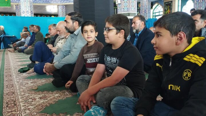 تصاویر/ اقامه نماز جمعه شهر کوهبنان