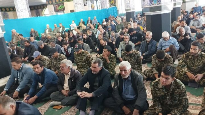 تصاویر/ اقامه نماز جمعه شهر کوهبنان