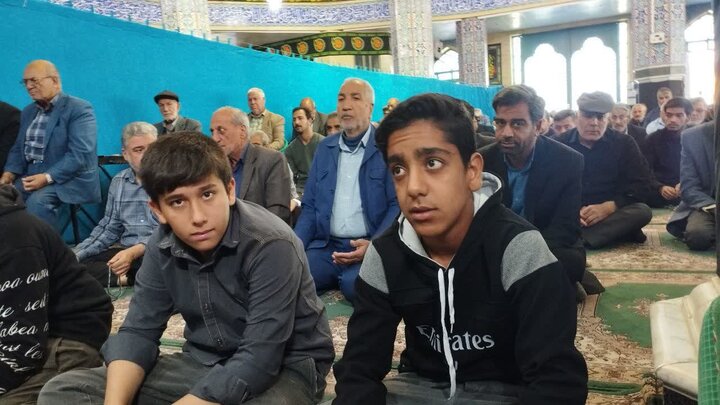 تصاویر/ اقامه نماز جمعه شهر کوهبنان