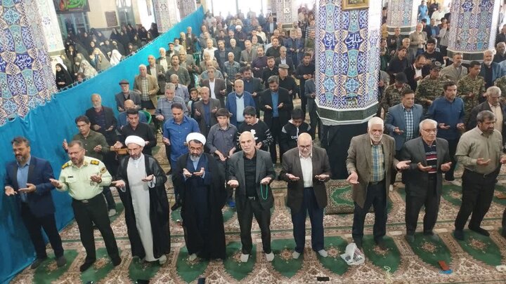 تصاویر/ اقامه نماز جمعه شهر کوهبنان