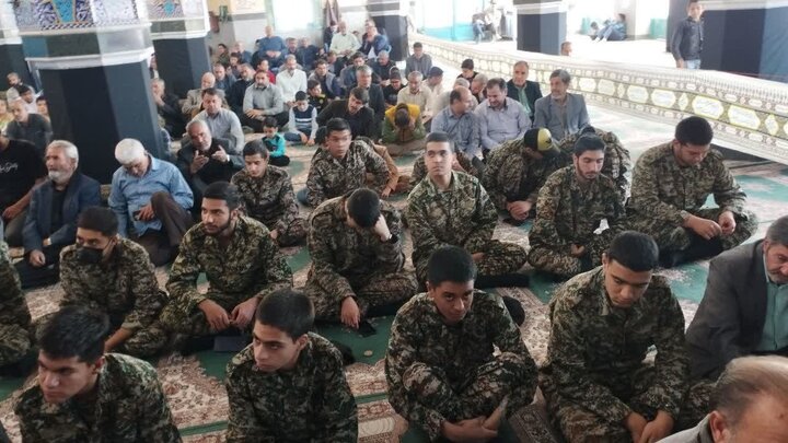 تصاویر/ اقامه نماز جمعه شهر کوهبنان