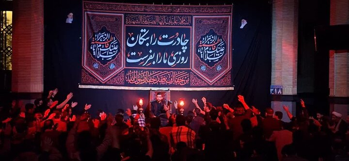 تصاویر/ ویژه مراسم سوگواری ایام فاطمیه در دانشگاه ارومیه