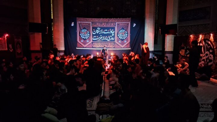 تصاویر/ ویژه مراسم سوگواری ایام فاطمیه در دانشگاه ارومیه