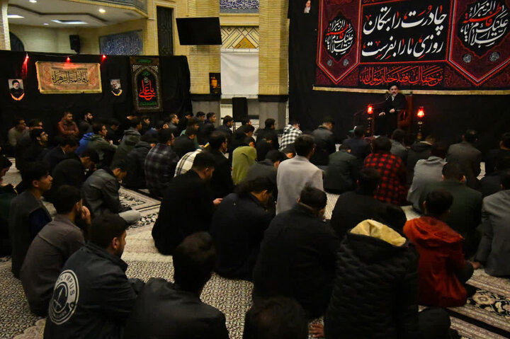 تصاویر/ ویژه مراسم سوگواری ایام فاطمیه در دانشگاه ارومیه