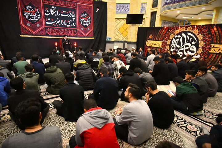 تصاویر/ ویژه مراسم سوگواری ایام فاطمیه در دانشگاه ارومیه