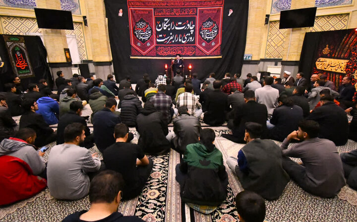 تصاویر/ ویژه مراسم سوگواری ایام فاطمیه در دانشگاه ارومیه