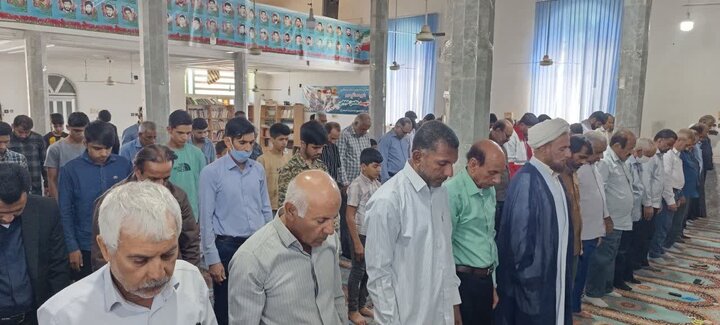 تصاویر/ اقامه نماز جمعه شهر نودژ