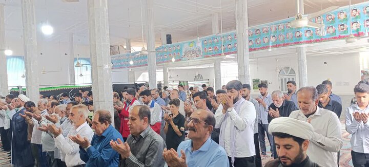 تصاویر/ اقامه نماز جمعه شهر نودژ