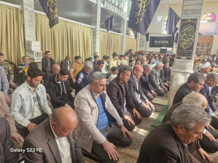 تصاویر/ اقامه نماز جمعه پلدشت