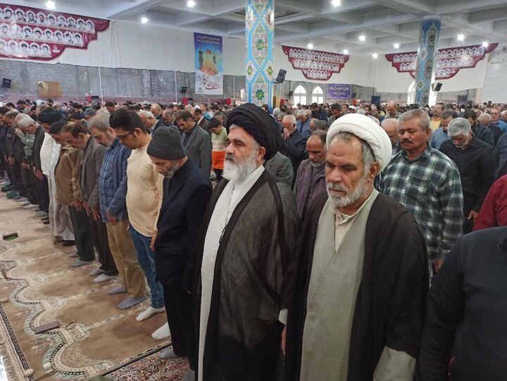 تصاویر/ نمازعبادی سیاسی جمعه کاشان