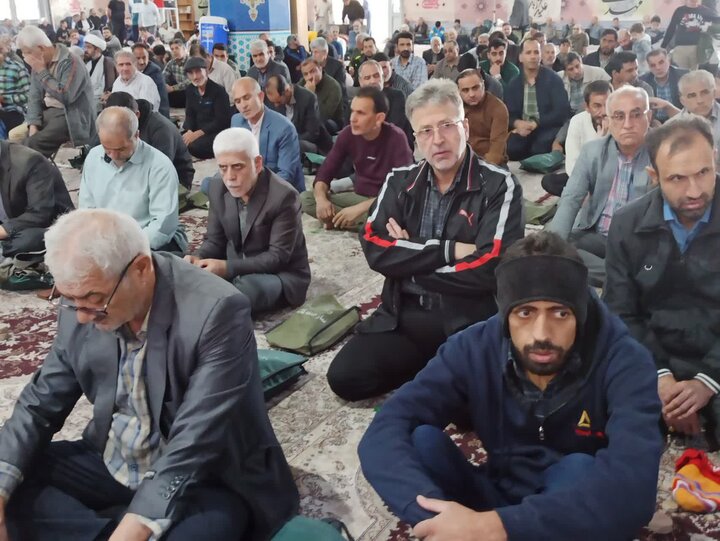 تصاویر/ نمازعبادی سیاسی جمعه کاشان