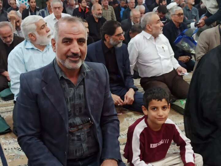 تصاویر/ نمازعبادی سیاسی جمعه کاشان