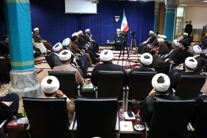 تصاویر/ اجلاسیه مسئولان امور طلاب و دانش آموختگان استانی حوزه‌های علمیه کشور