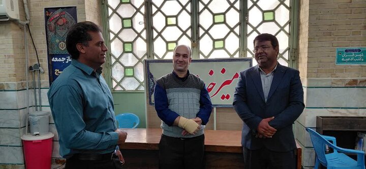 تصاویر/ اقامه نماز جمعه شهر انار