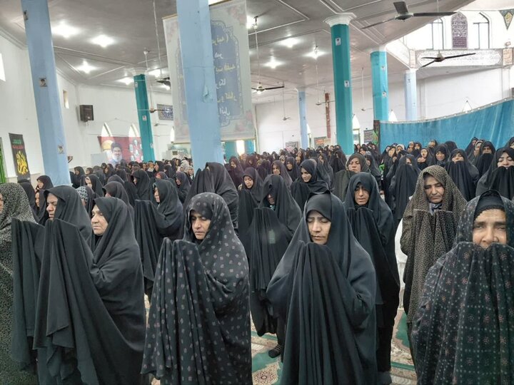 تصاویر/ اقامه نماز جمعه شهر ریگان