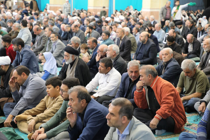 تصاویر/  آئین عبادی سیاسی نماز جمعه ارومیه