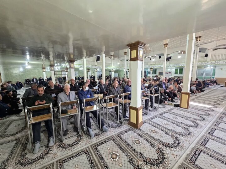 تصاویر/ اقامه نماز جمعه شهرستان ماکو