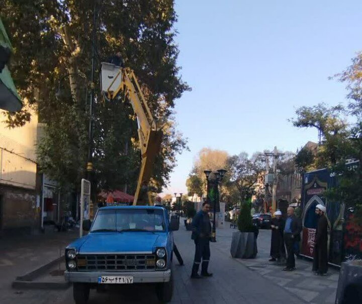 تصاویر/ راه اندازی موکب توسط طلاب مدرسه علمیه آیت الله نمازی خوی همزمان با ایام فاطمیه