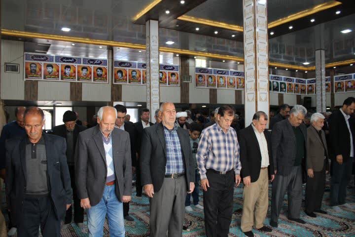 تصاویر/ اقامه نماز جمعه شهر کشاورز