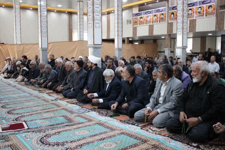 تصاویر/ اقامه نماز جمعه شهر کشاورز