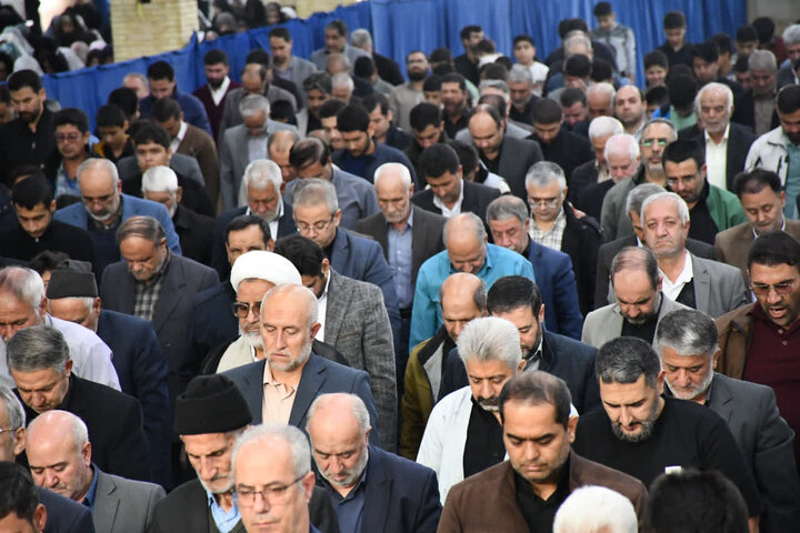 تصاویر/  آیین عبادی سیاسی نماز جمعه خوی