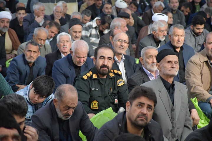 تصاویر/  آیین عبادی سیاسی نماز جمعه خوی