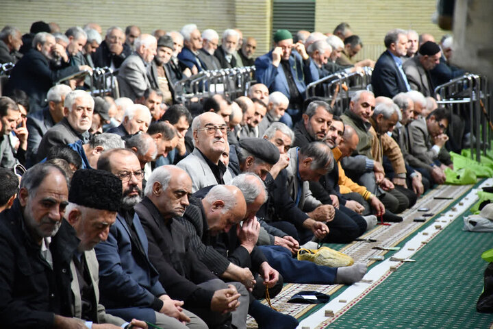 تصاویر/  آیین عبادی سیاسی نماز جمعه خوی