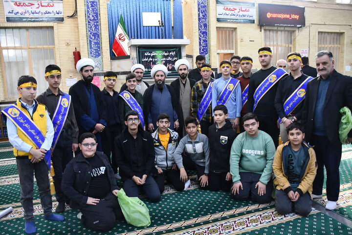 تصاویر/  آیین عبادی سیاسی نماز جمعه خوی